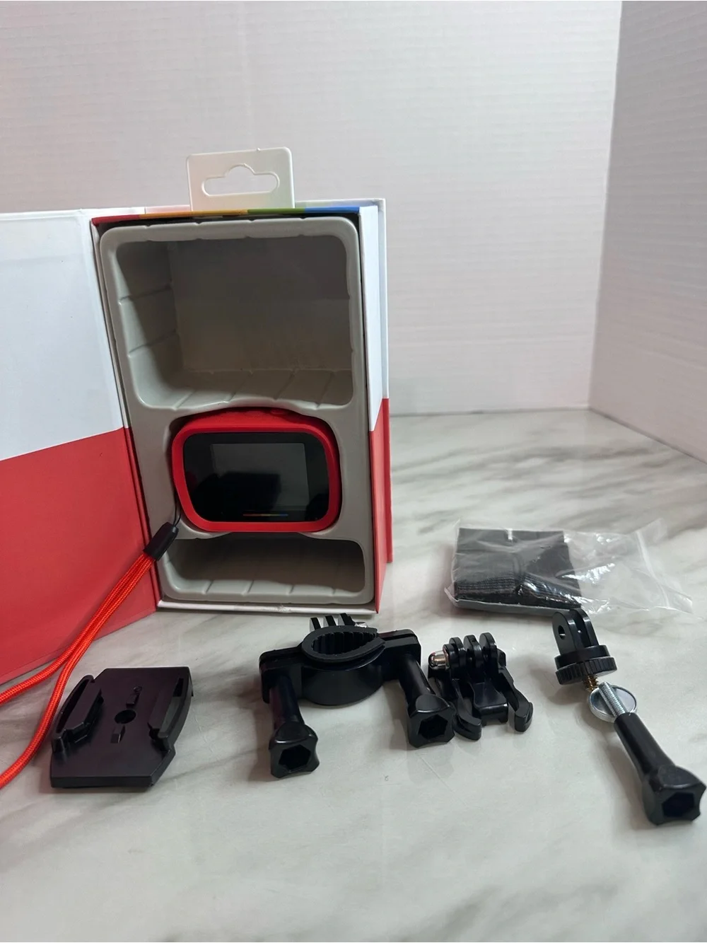 Polaroid Red and White Digital Action Camera